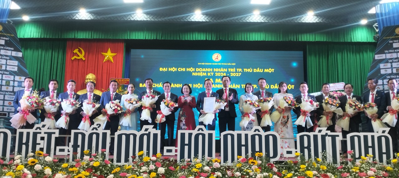 Ra mắt Chi hội Doanh nhân trẻ Bình Dương: Kết nối và nâng cao năng lực doanh nhân trẻ